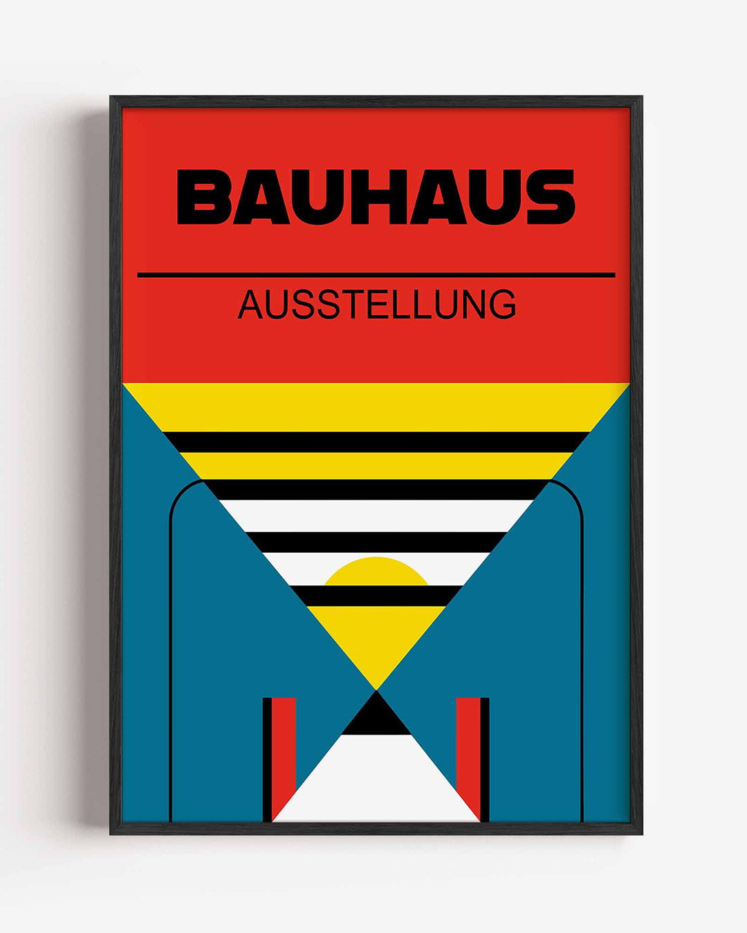 Kleur en lijnenspel Poster