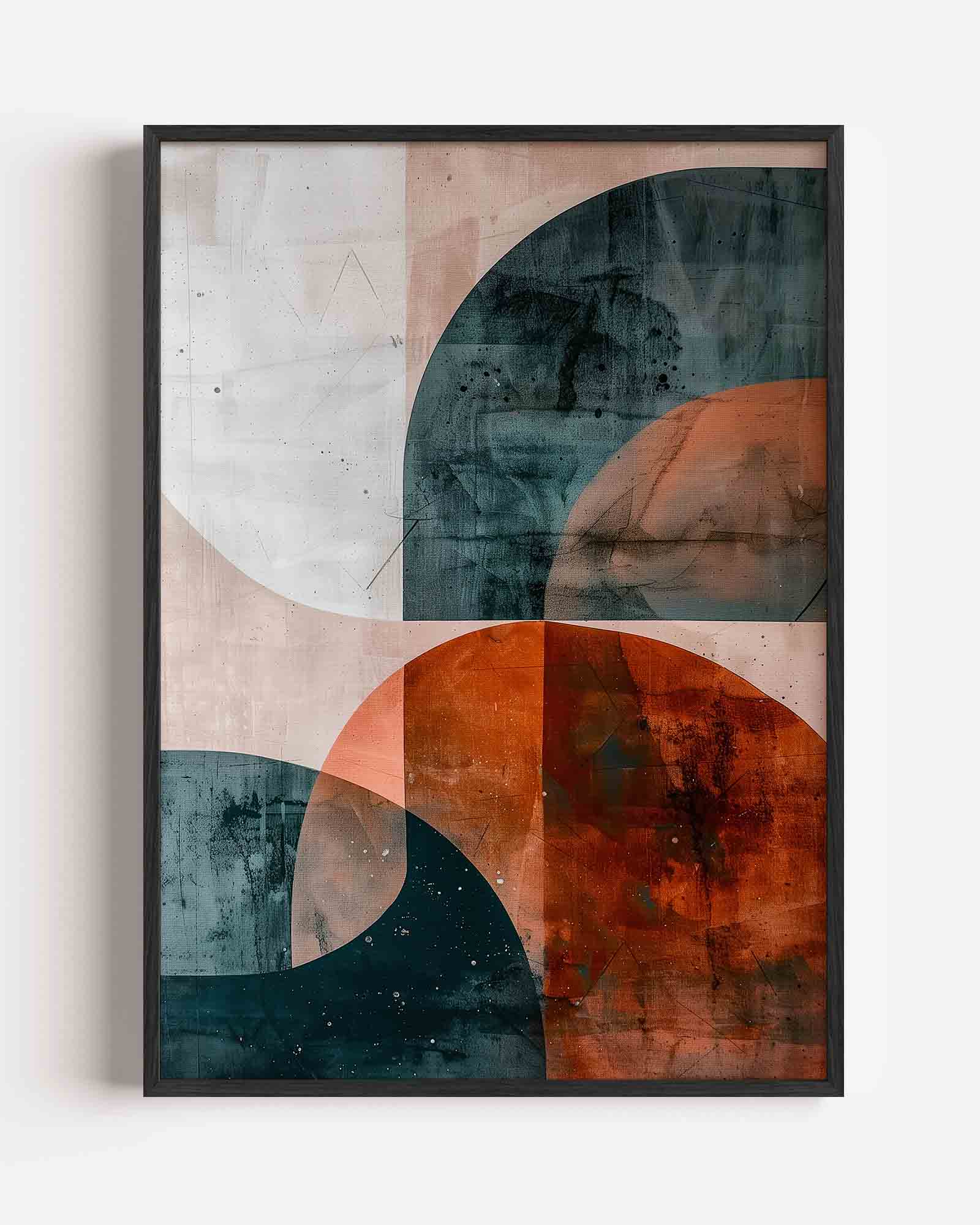 Abstracte vormen Poster