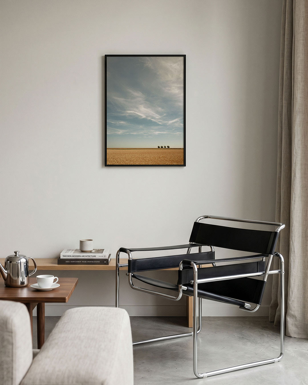 Rustige landschapsposter Poster