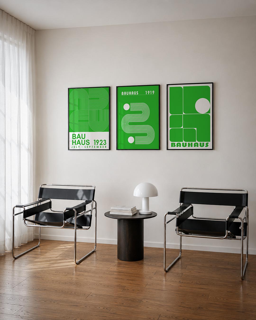 Lijnen en kleurvlakken Posterset