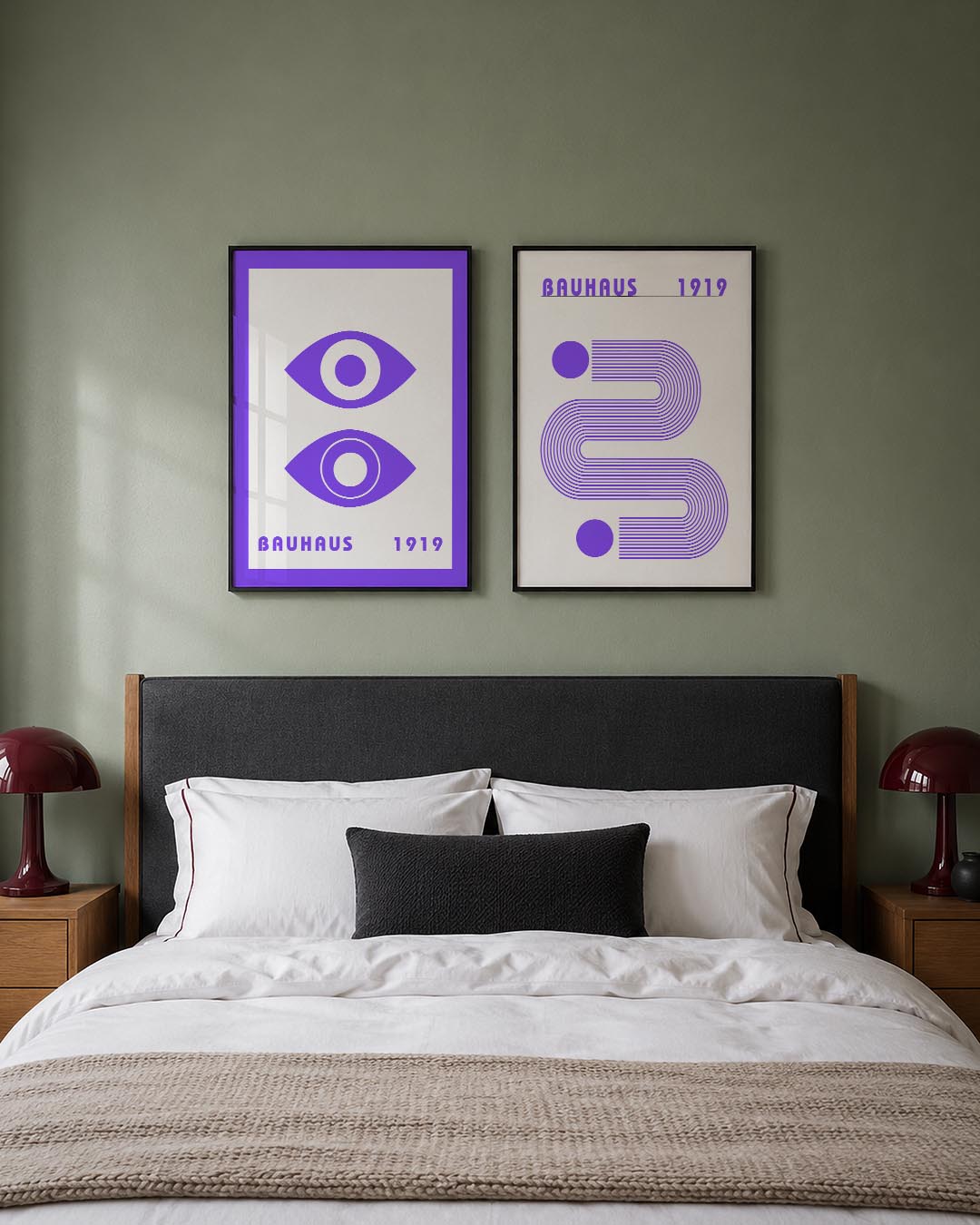 Oogvormen en lijnen Posterset