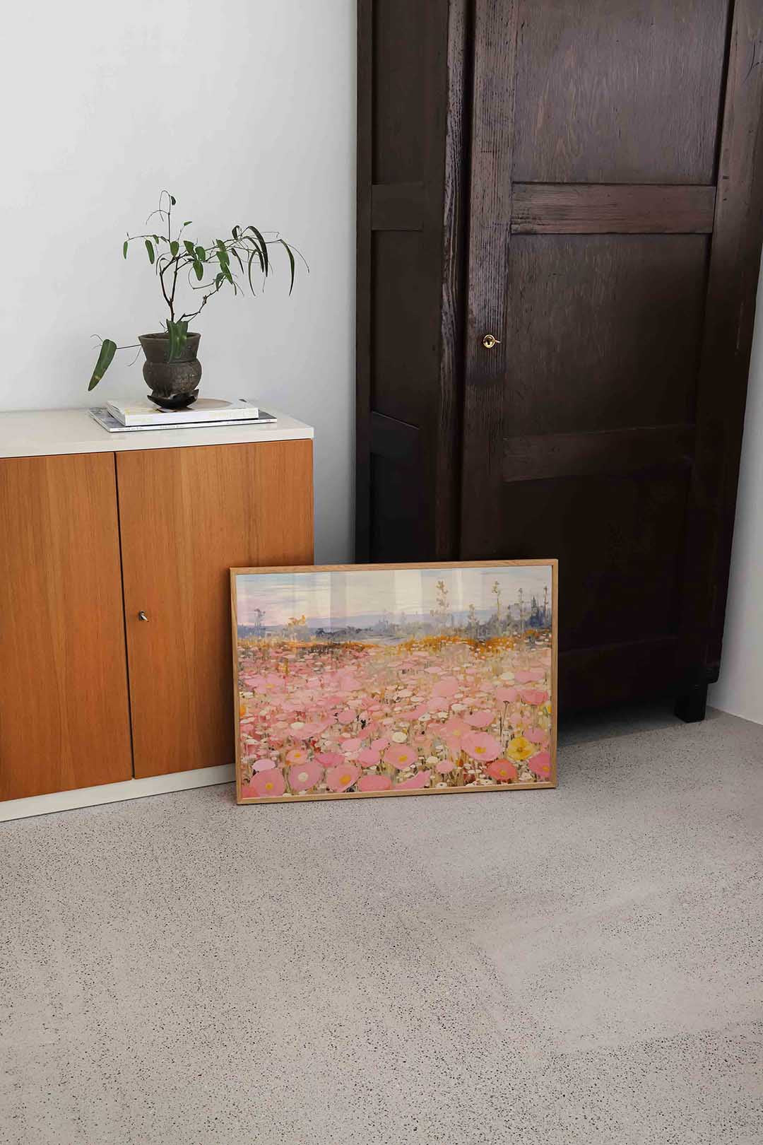 Bloemenveld Poster