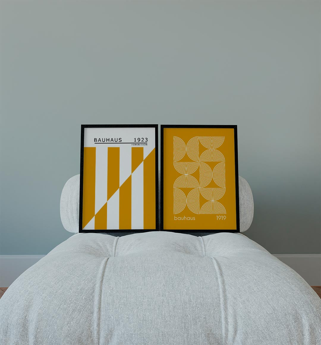 Lijnen en kleurvlakken Posterset