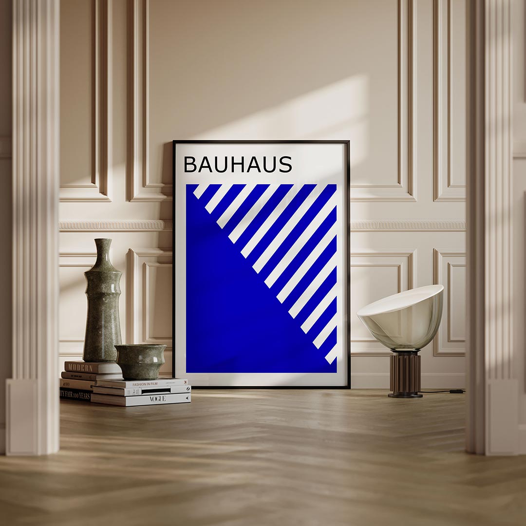 Lijnen en vlakken Poster