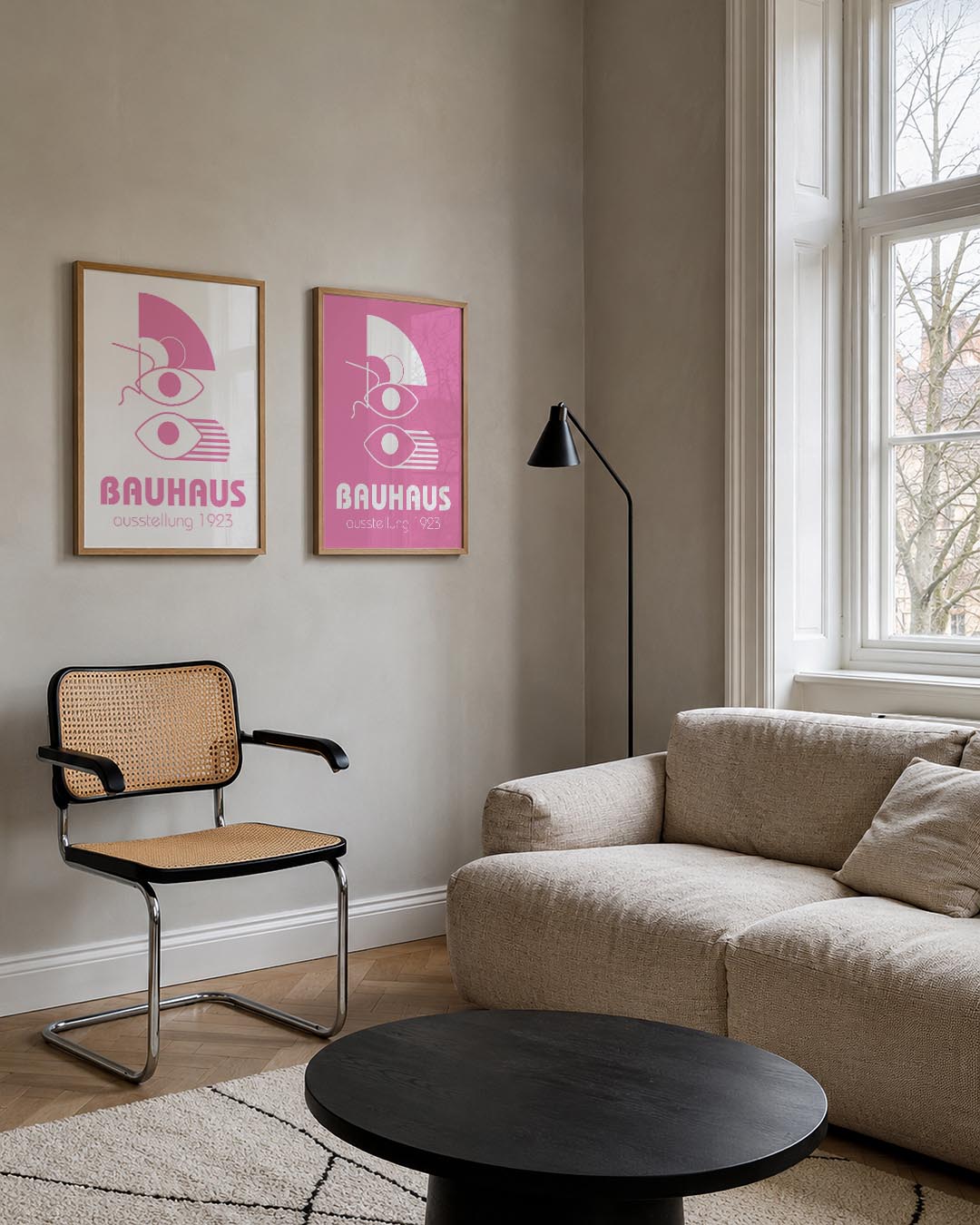 Vormen en ogen Posterset