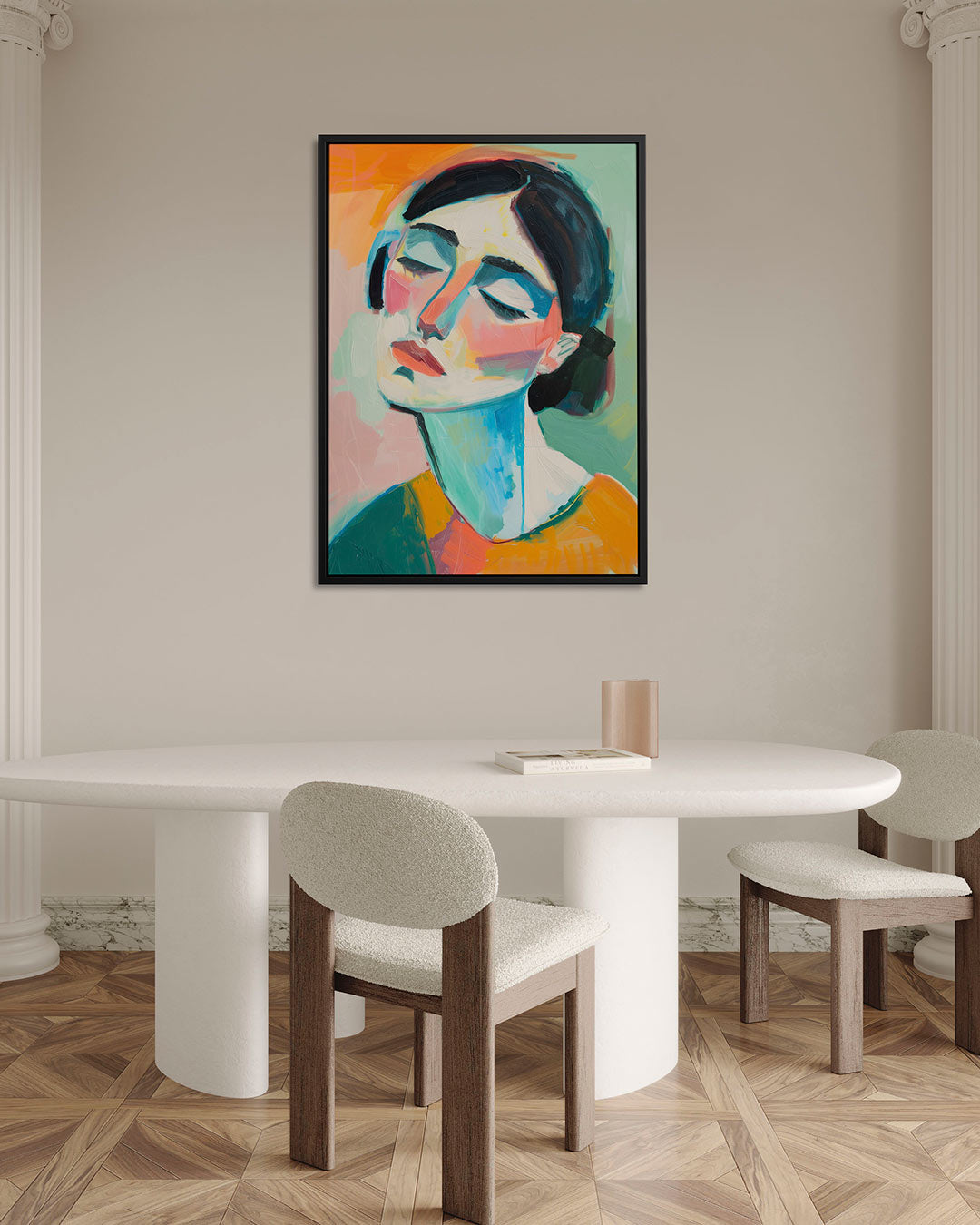 Portretstudie Kunstwerk