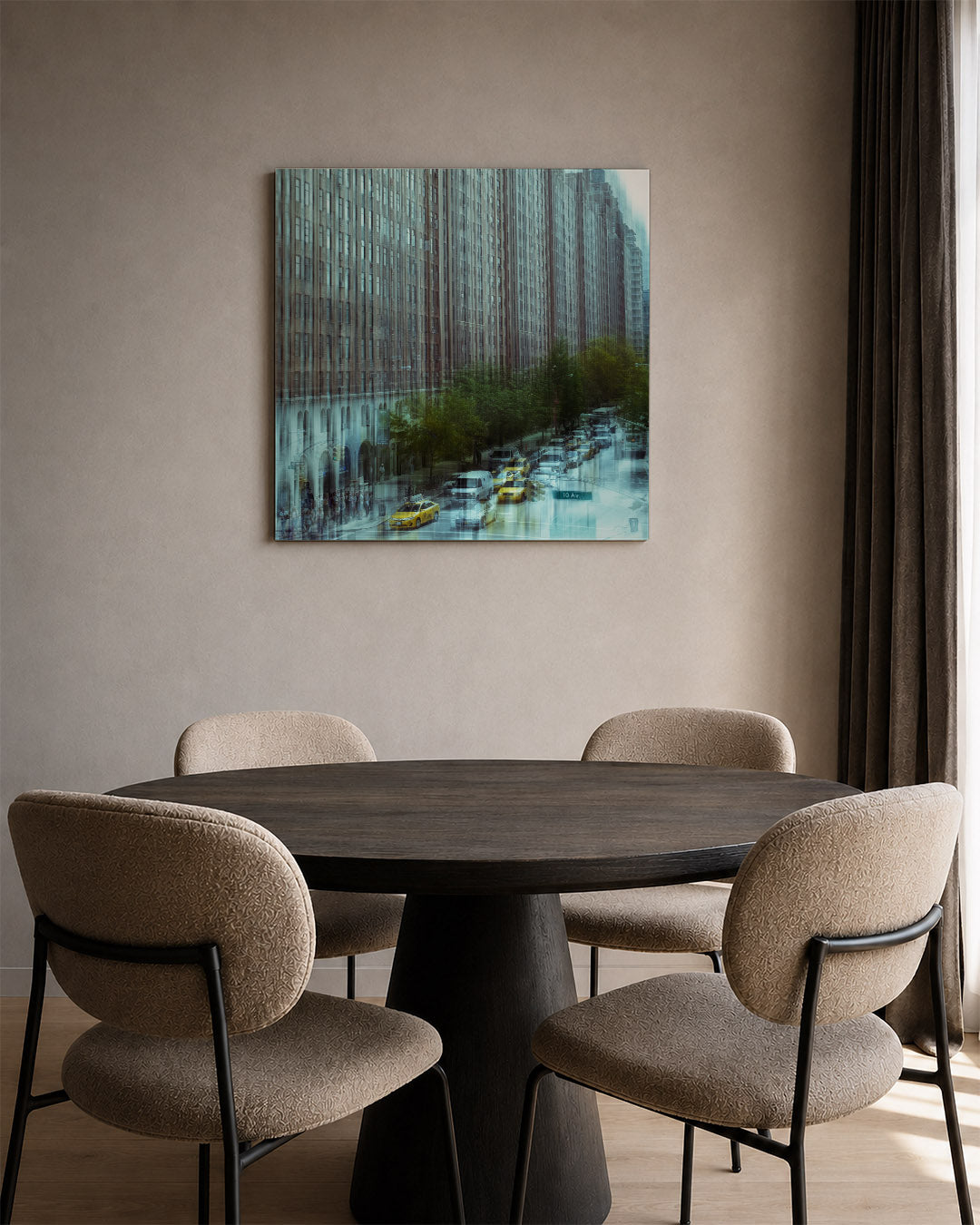 Stedelijke reflecties Kunstwerk