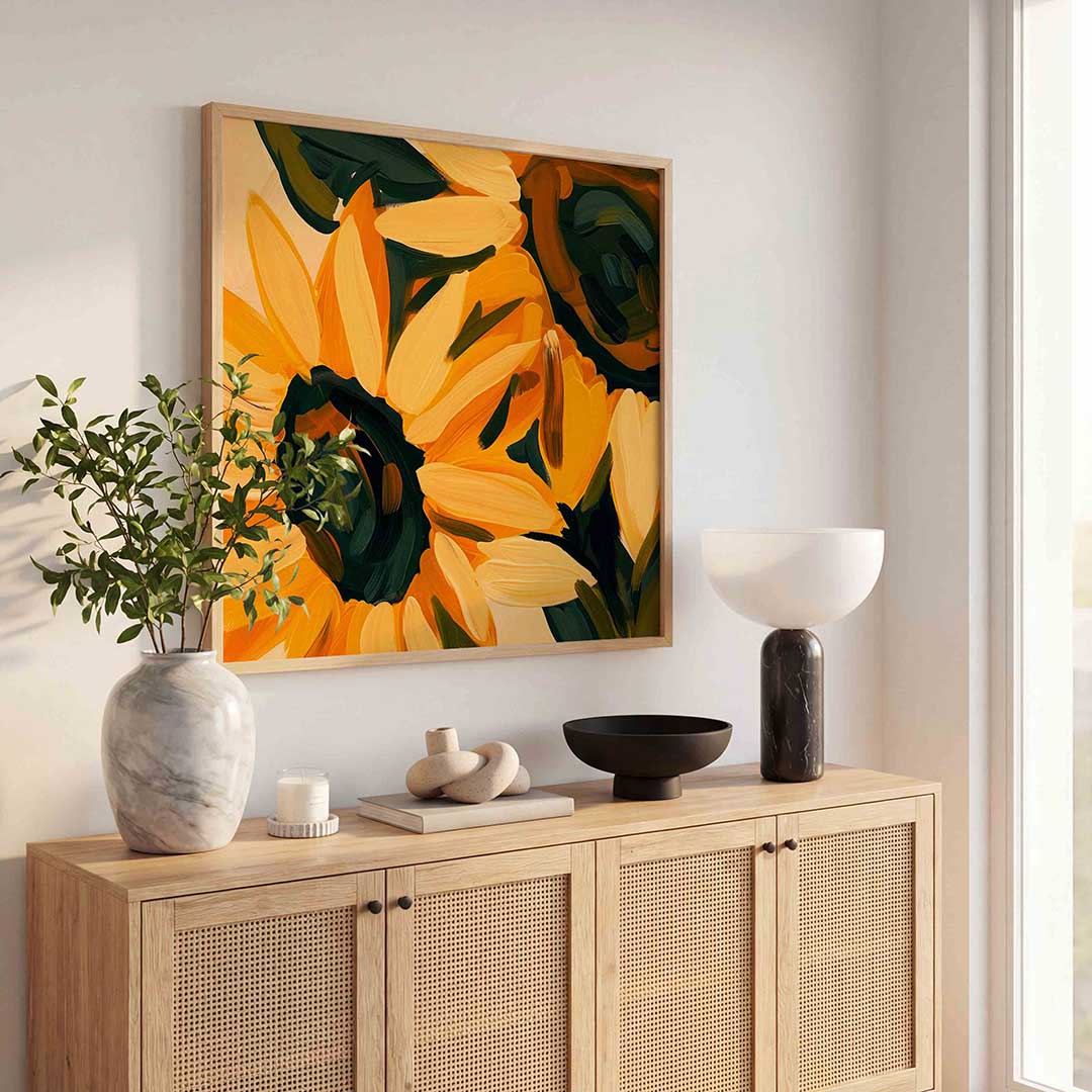 Zonnebloemen Poster
