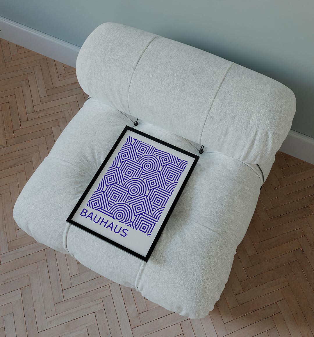 Lijnen en patronen Poster
