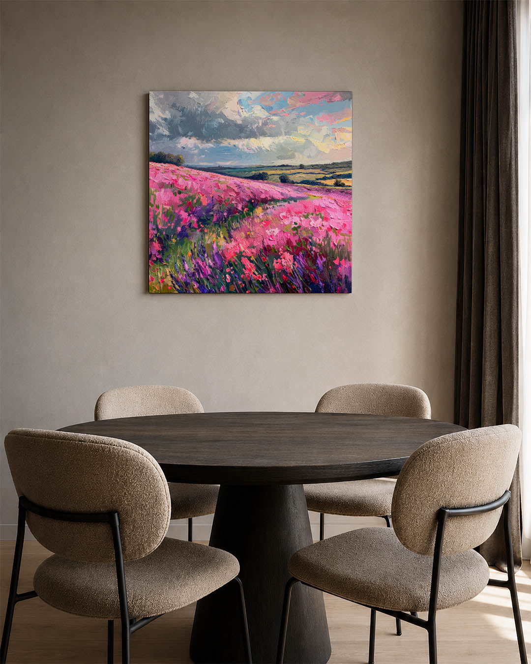 Vrolijke kleuren Kunstwerk