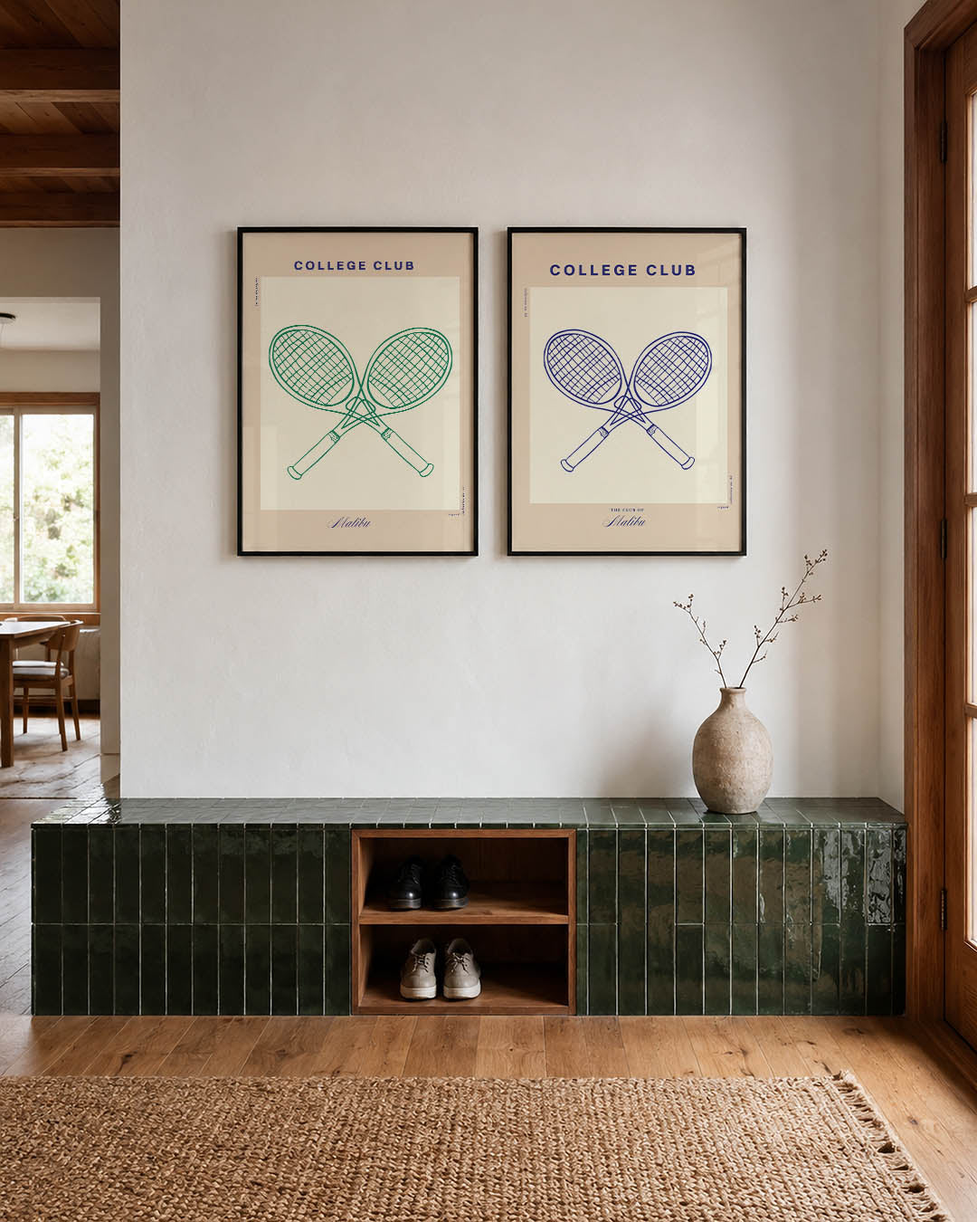 Tennisvormen Posterset
