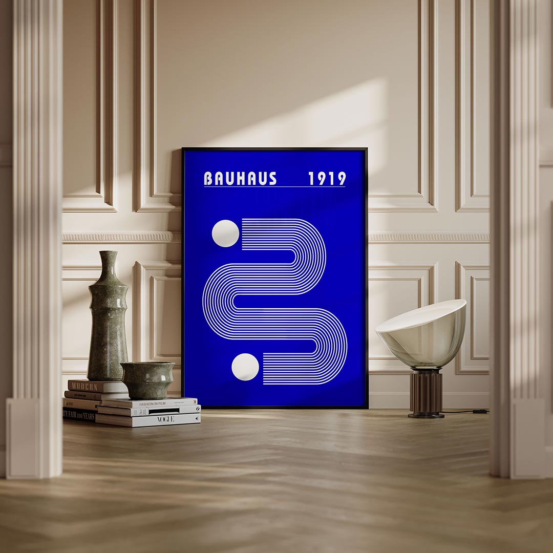 Lijnen en vlakken Poster