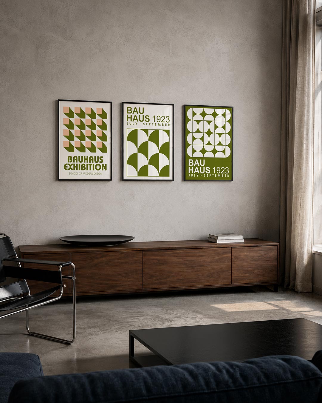 Vorm en schaduw Posterset