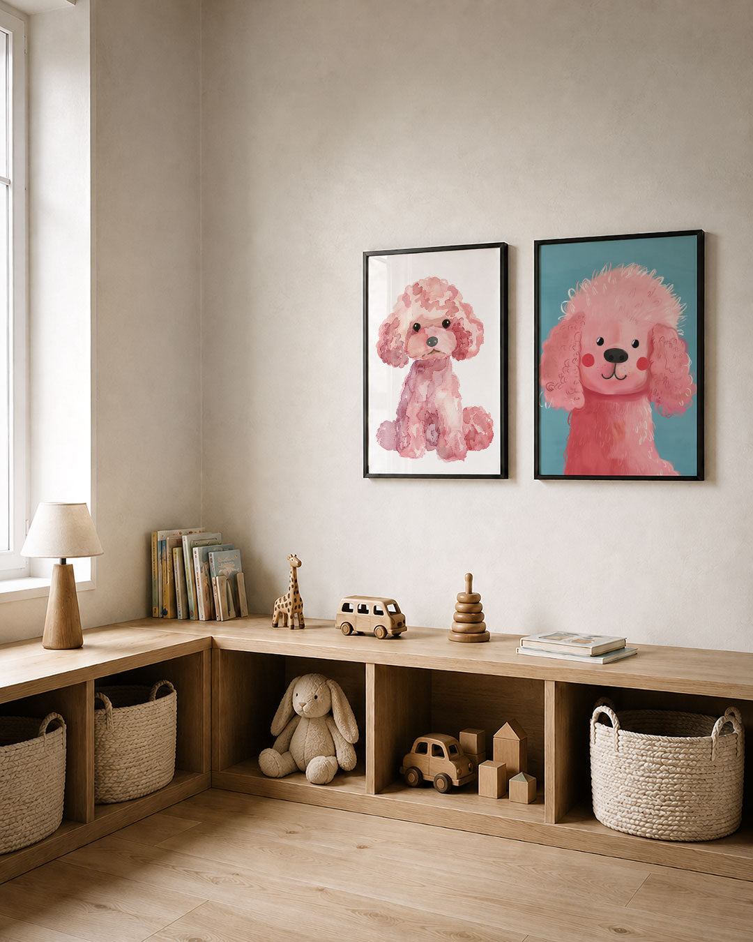 Zachte kleurenpracht Posterset