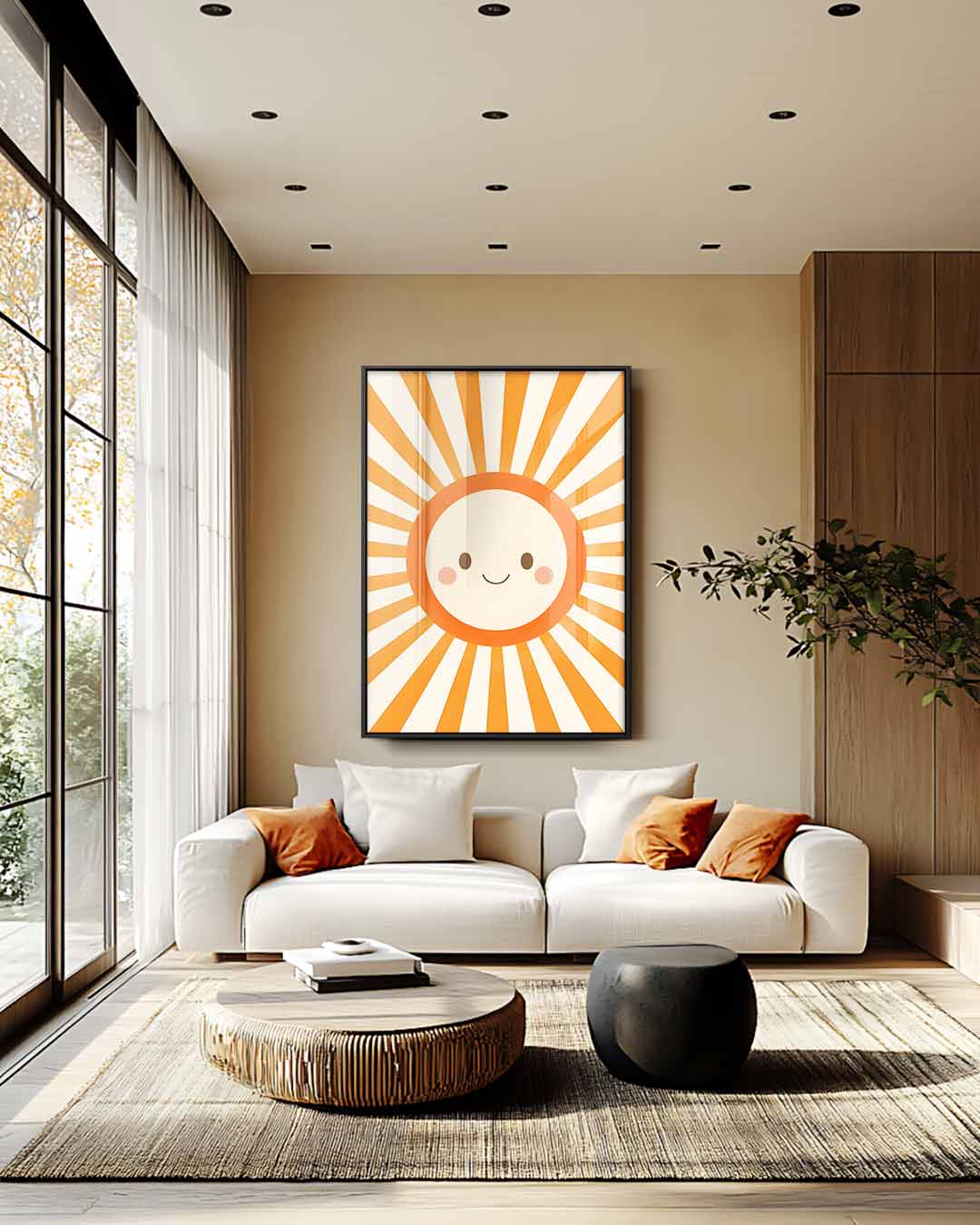 Stralende Zonneschijn Wanddecoratie Kunstwerk-canvas-dibond-plexiglas-wanddecoratie-WallArtistic