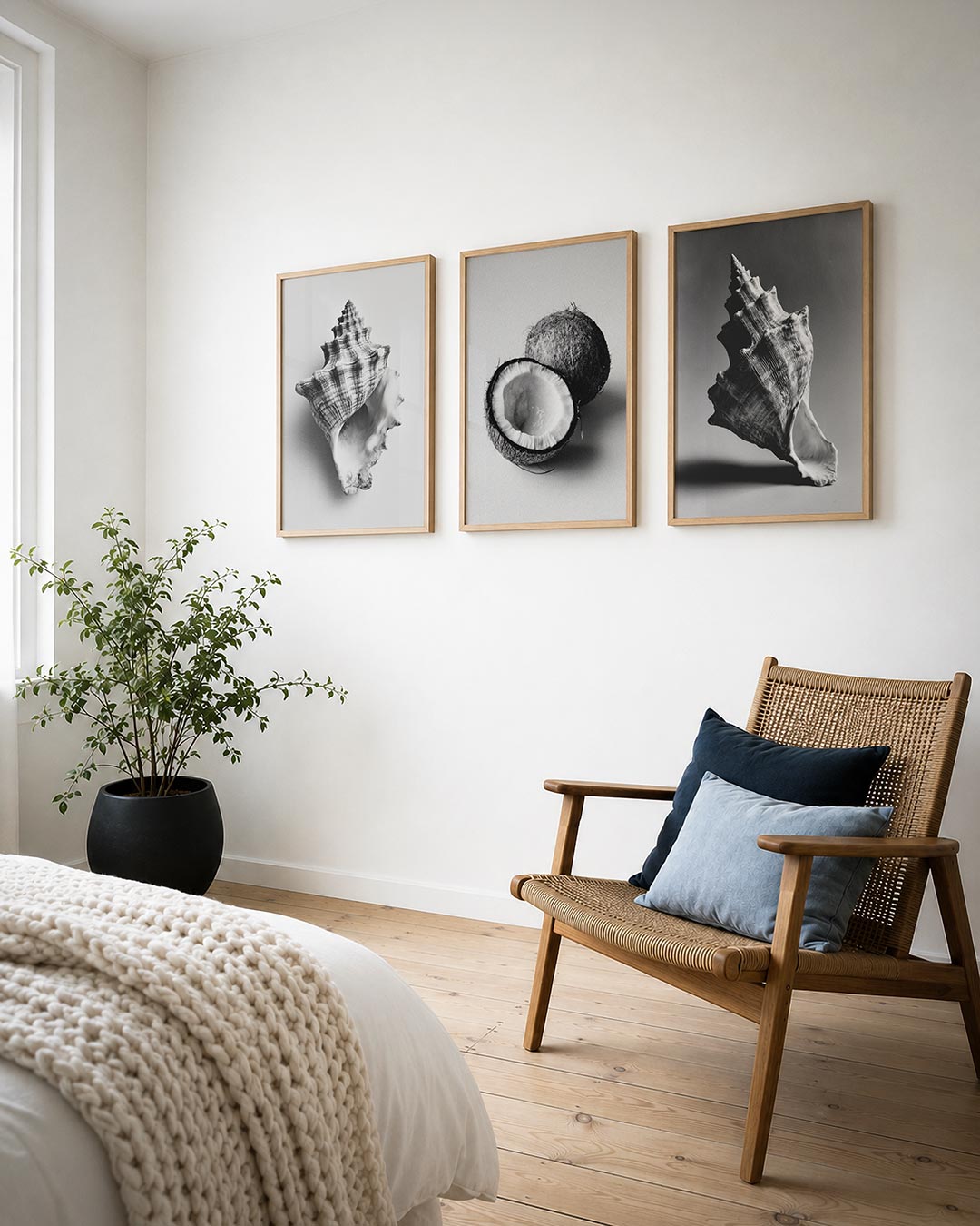 Schelpenstructuur Posterset