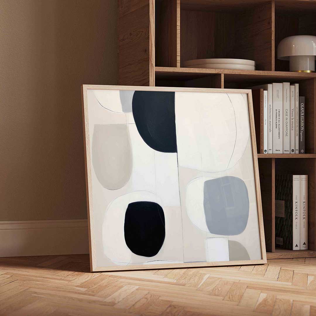 Abstracte vormen Poster