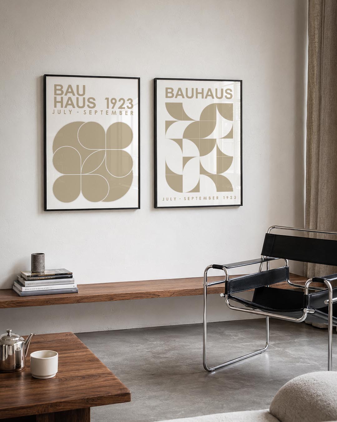 Vormen en vlakken Posterset
