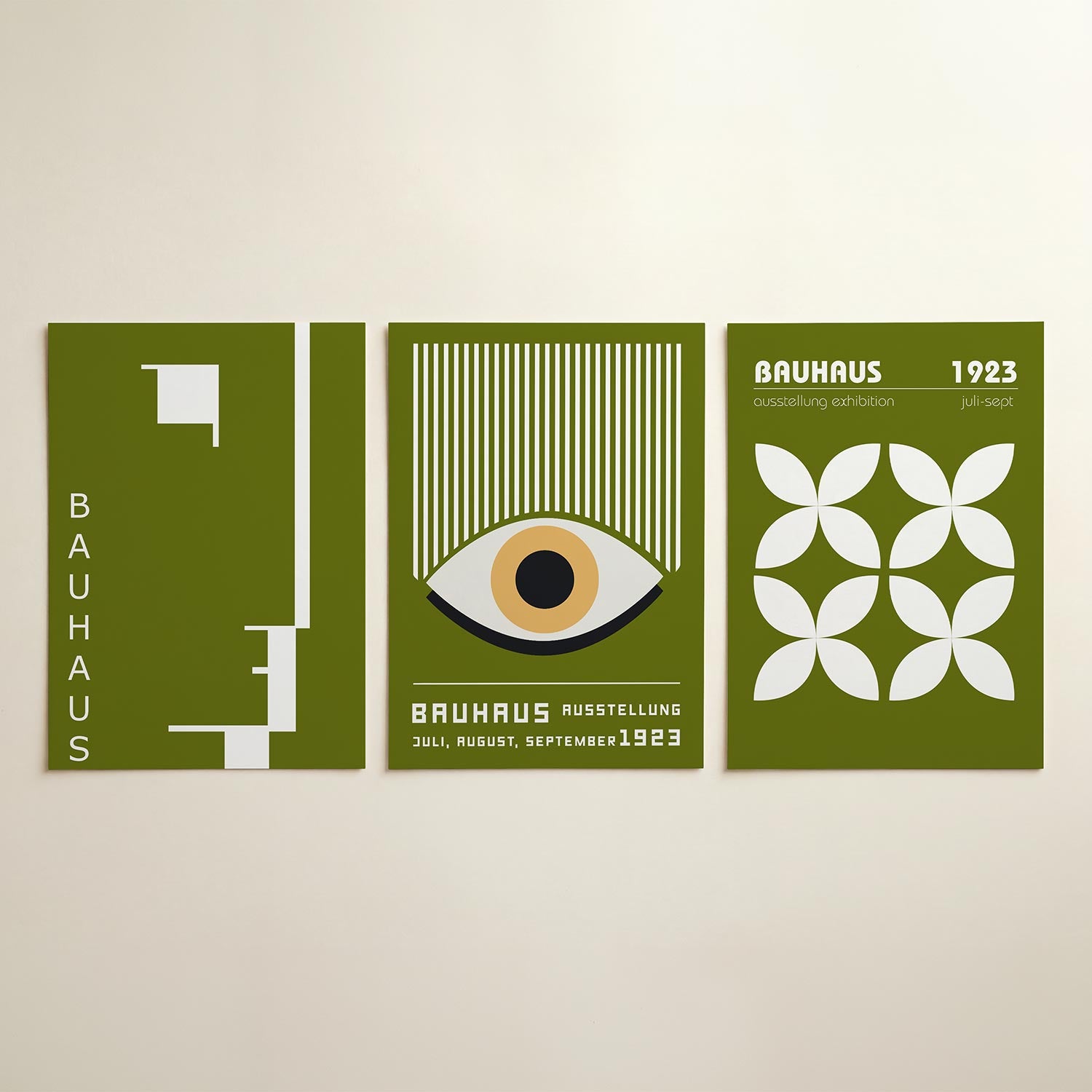 Lijnen en vlakken Posterset