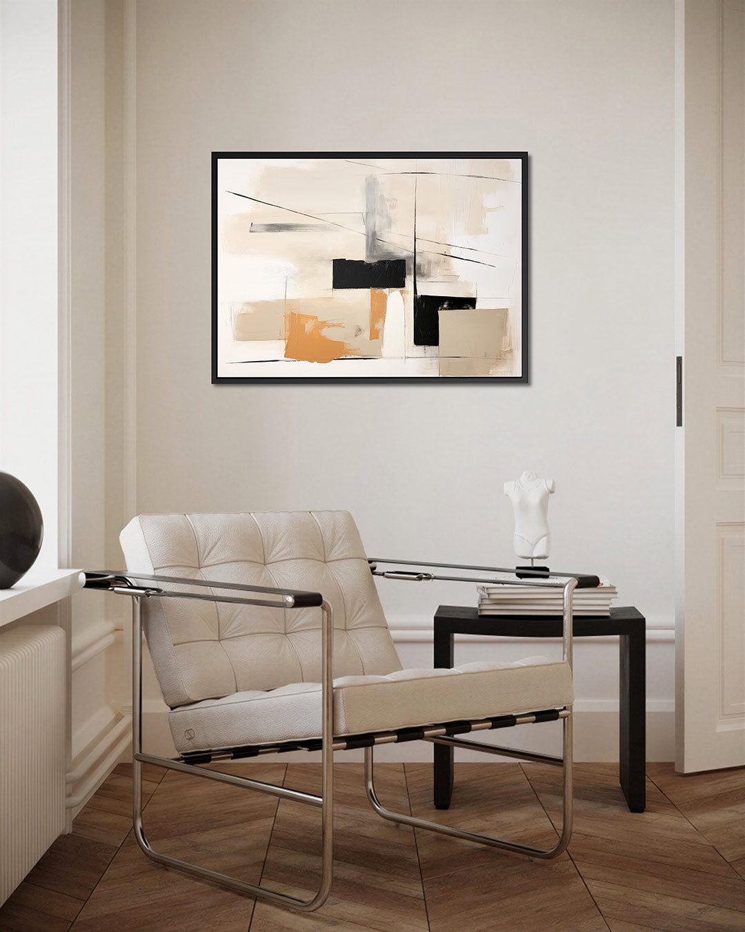 Geometrische lijnen Kunstwerk
