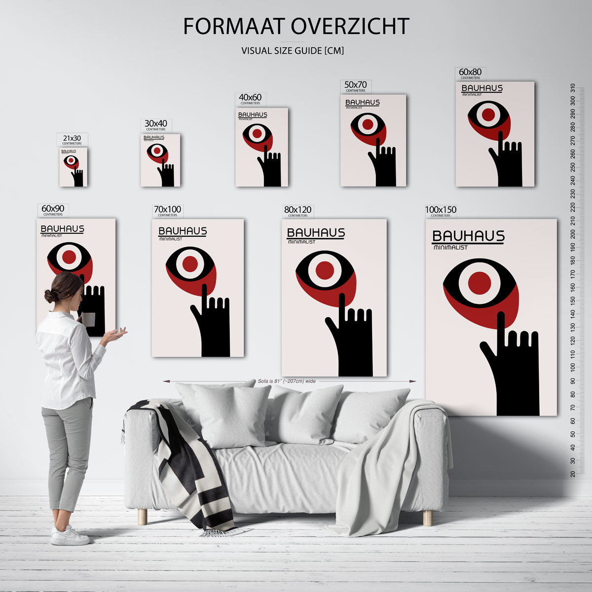 Vormen en vlakken Poster