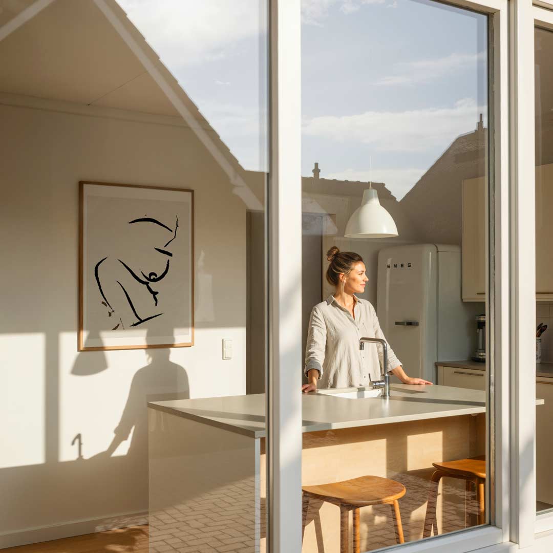 Minimalistische Lichaamskunst Poster-WallArtistic
