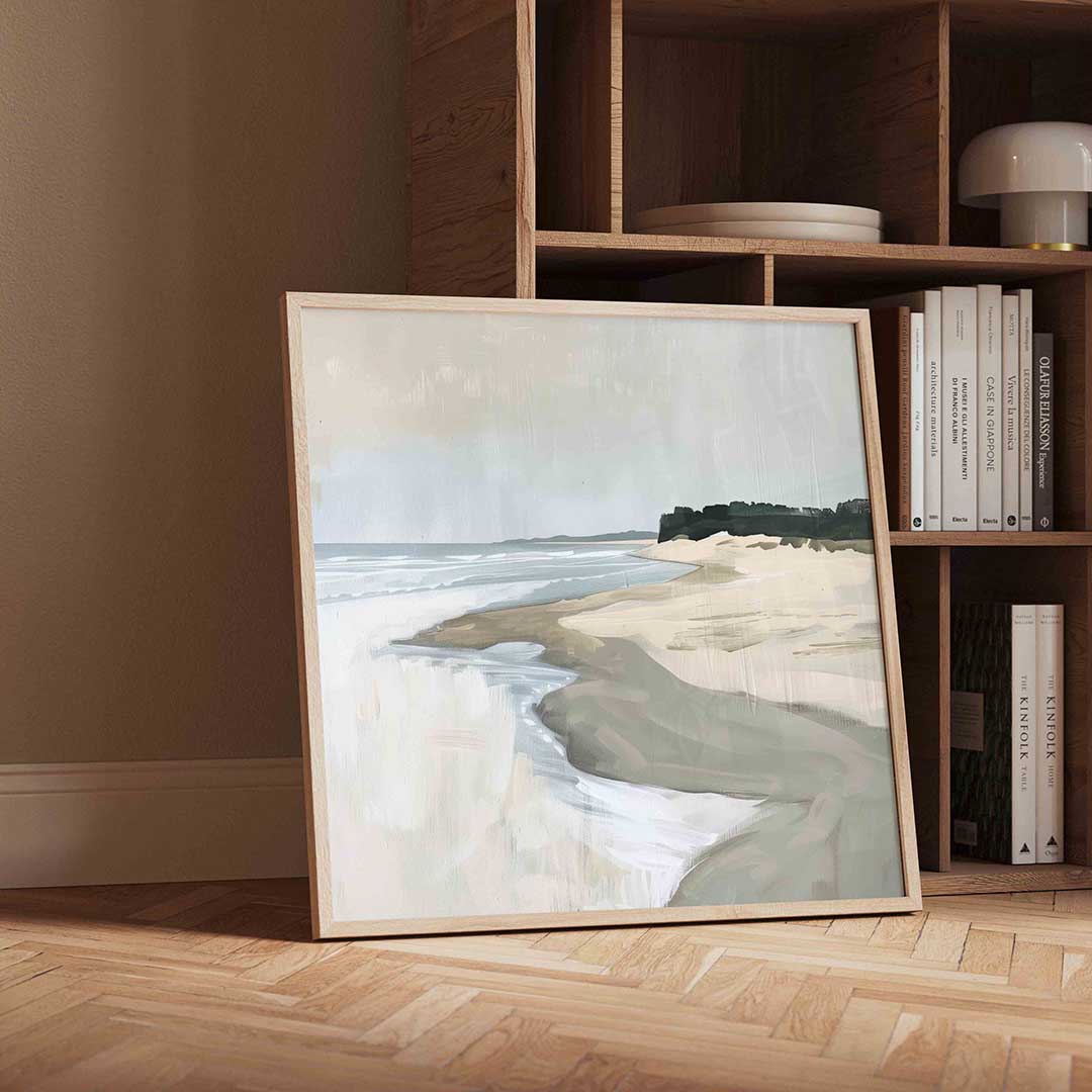 Strand en zee Poster