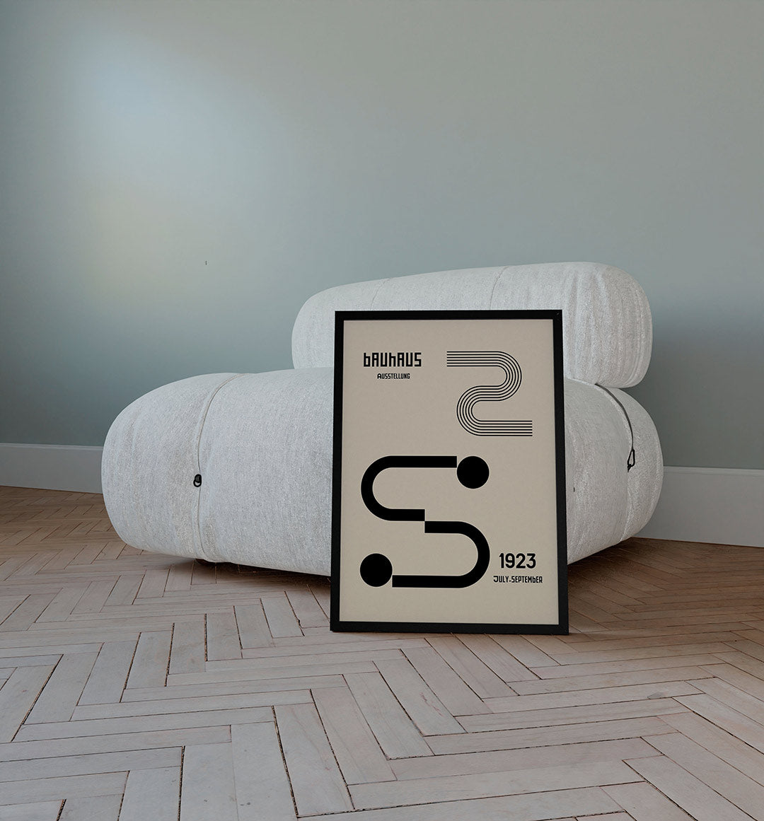 Lijnen en vormen Poster