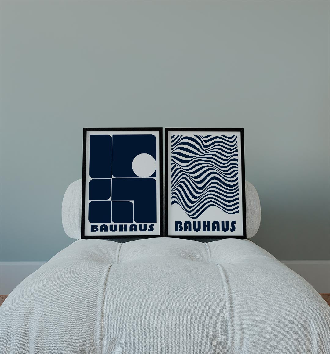 Vormen en vlakken Posterset