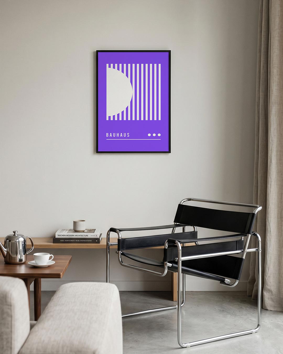 Lijnen en vlakken Poster