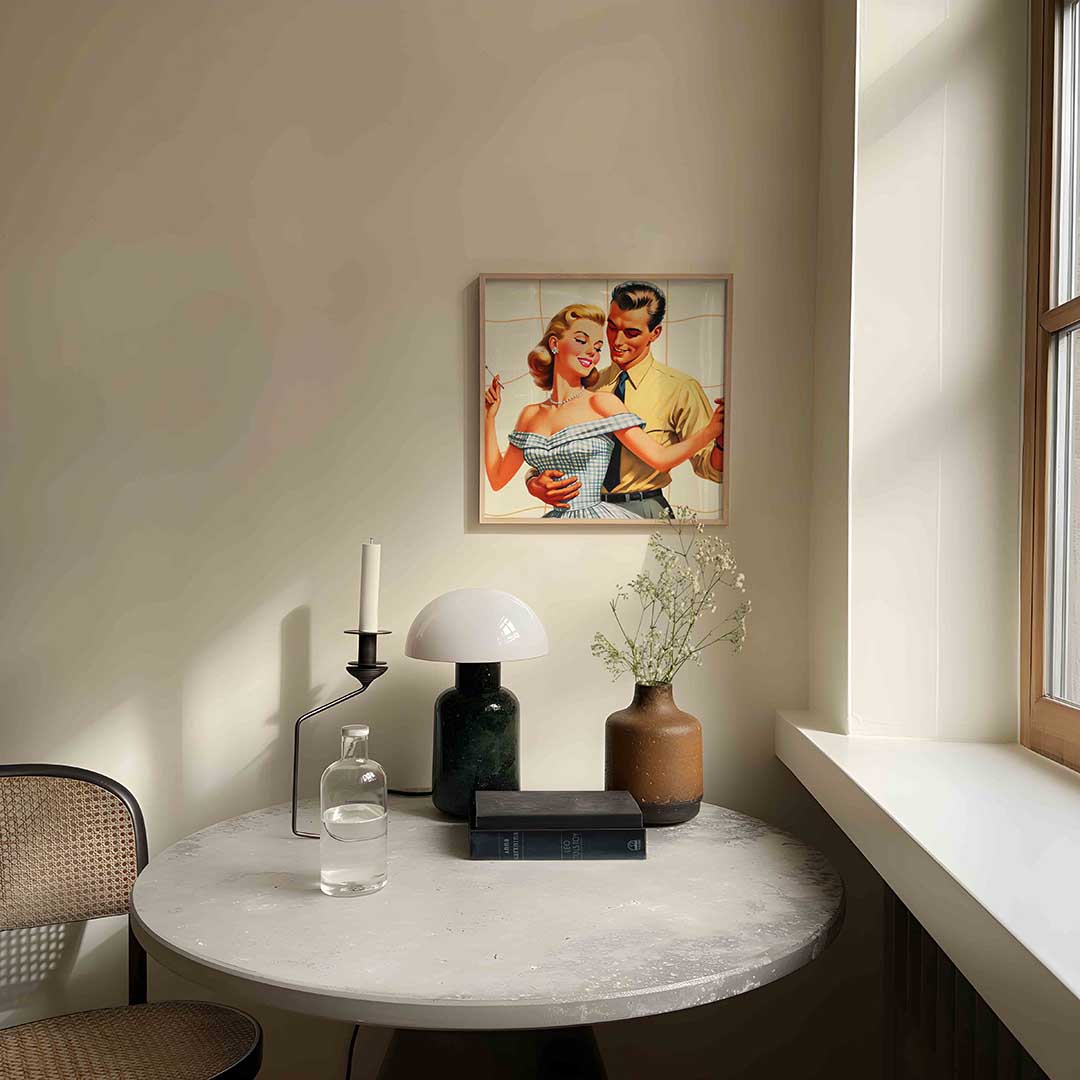 Dansend koppel Poster