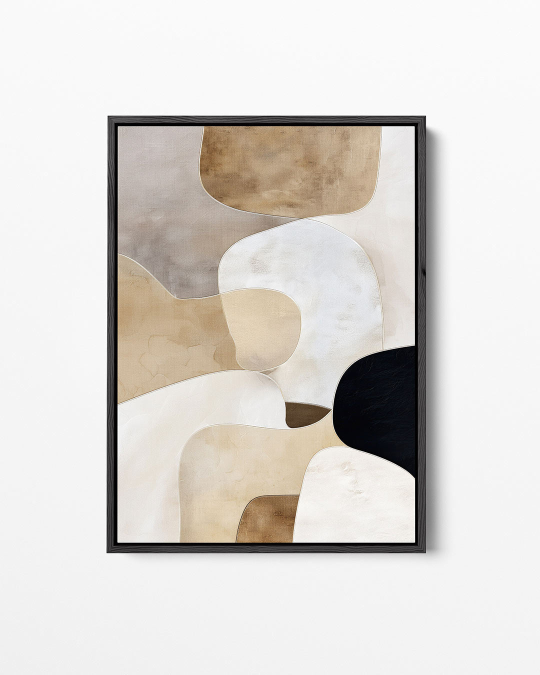 Organische vormen compositie Kunstwerk