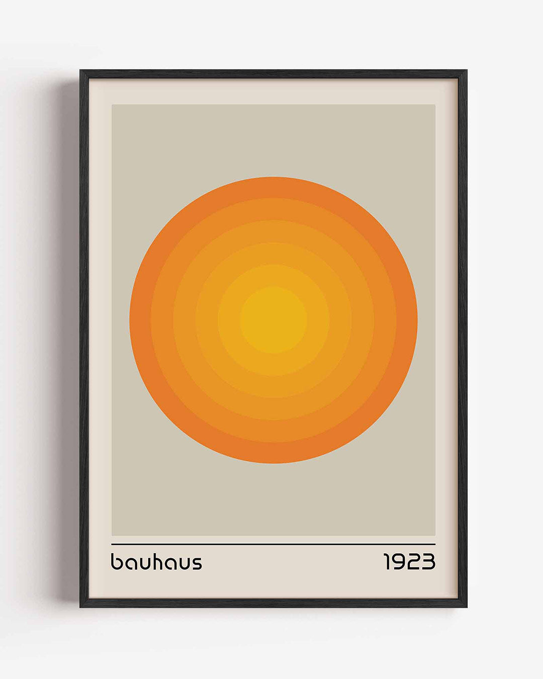 Cirkelvormen en kleur Poster