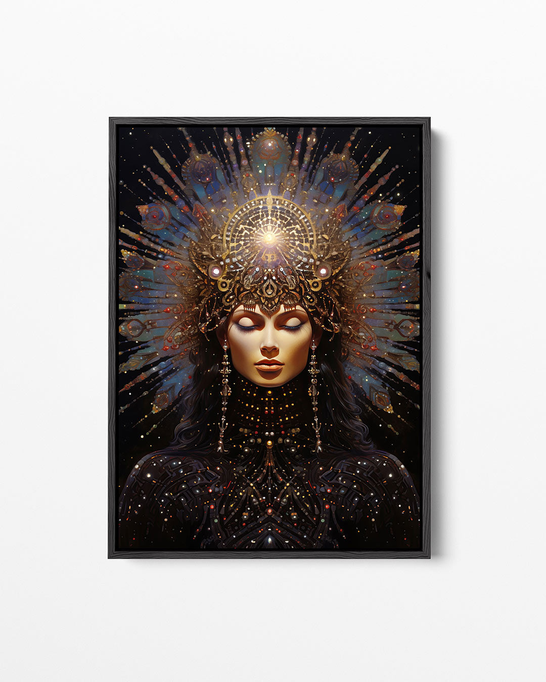 Kosmische vrouw Kunstwerk