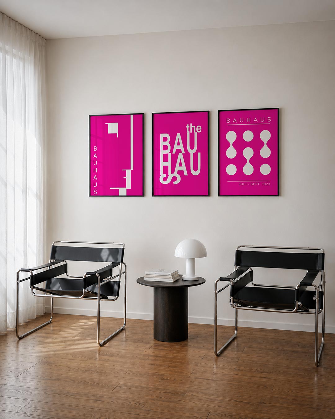 Kleur en lijnenspel Posterset