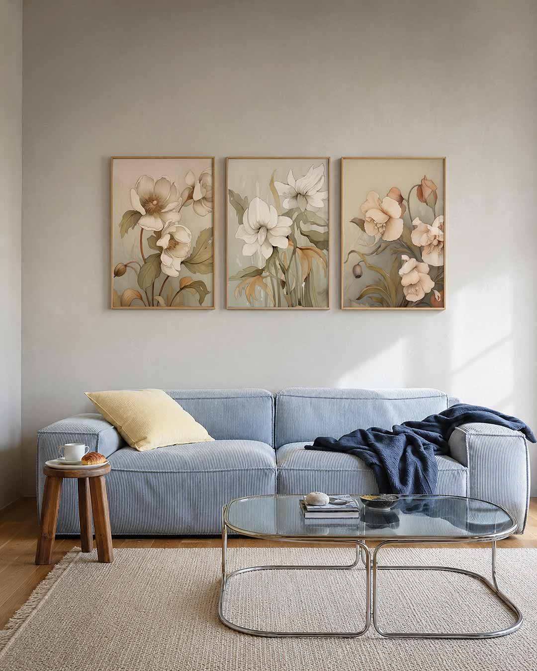 Bloemrijke elegantie Posterset