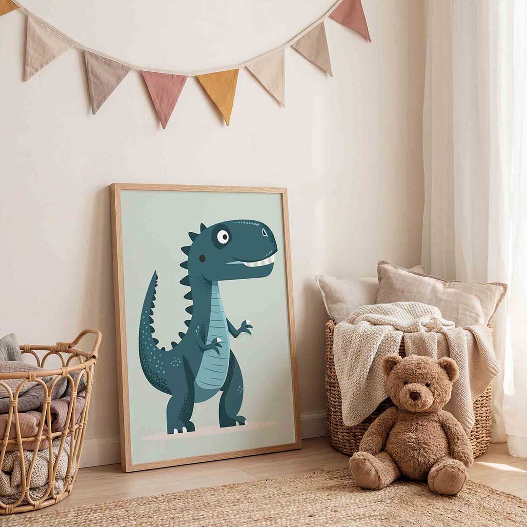 Dinosaurus illustratie Poster