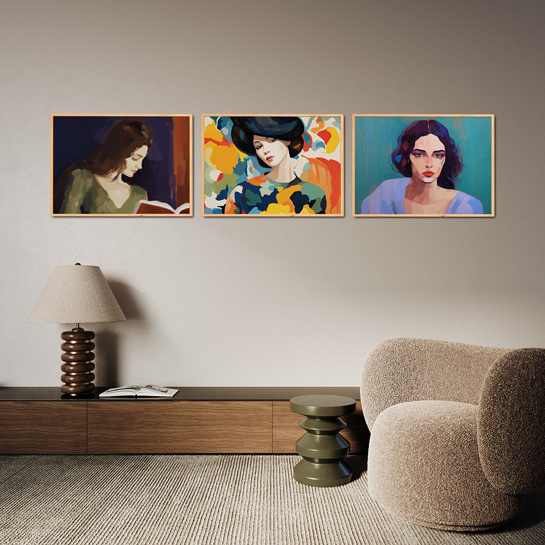Kleur en rust Posterset