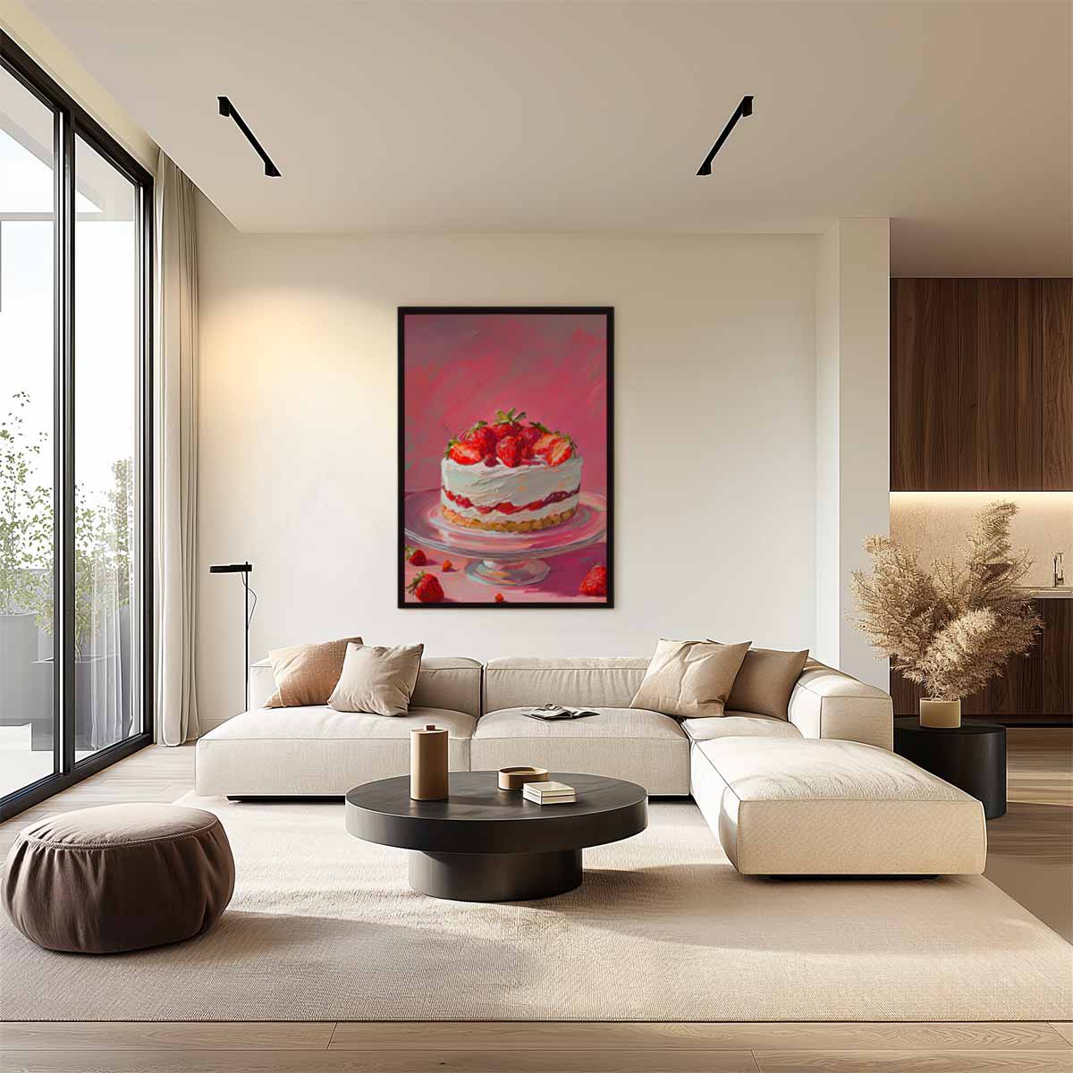 Zoete Euforie Schilderij Kunstwerk-canvas-dibond-plexiglas-wanddecoratie-WallArtistic