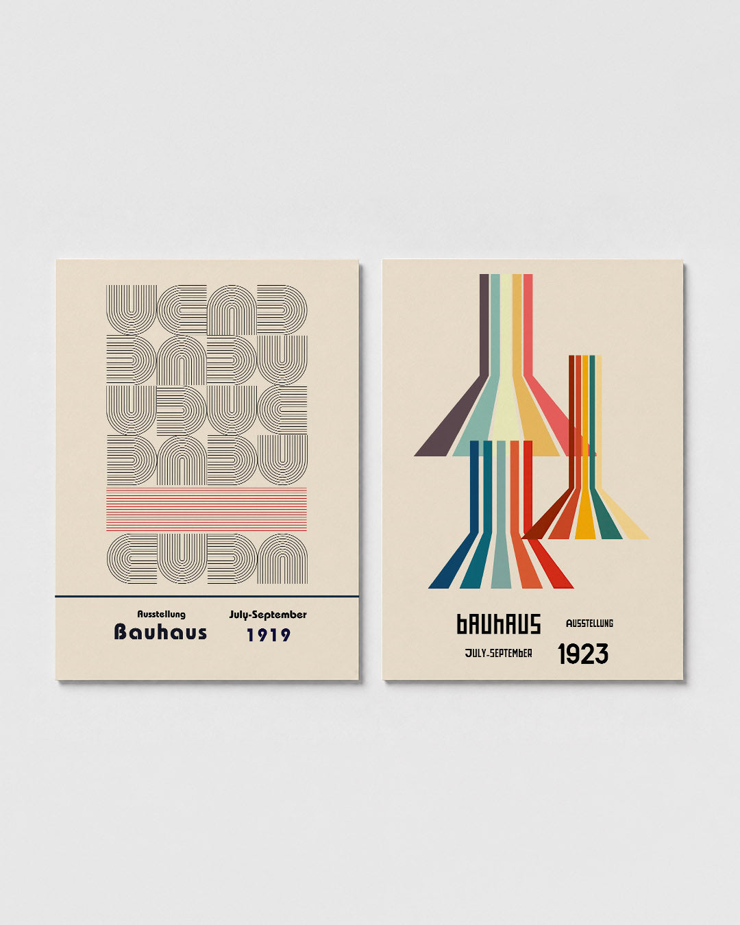 Lijnen en vormen Posterset