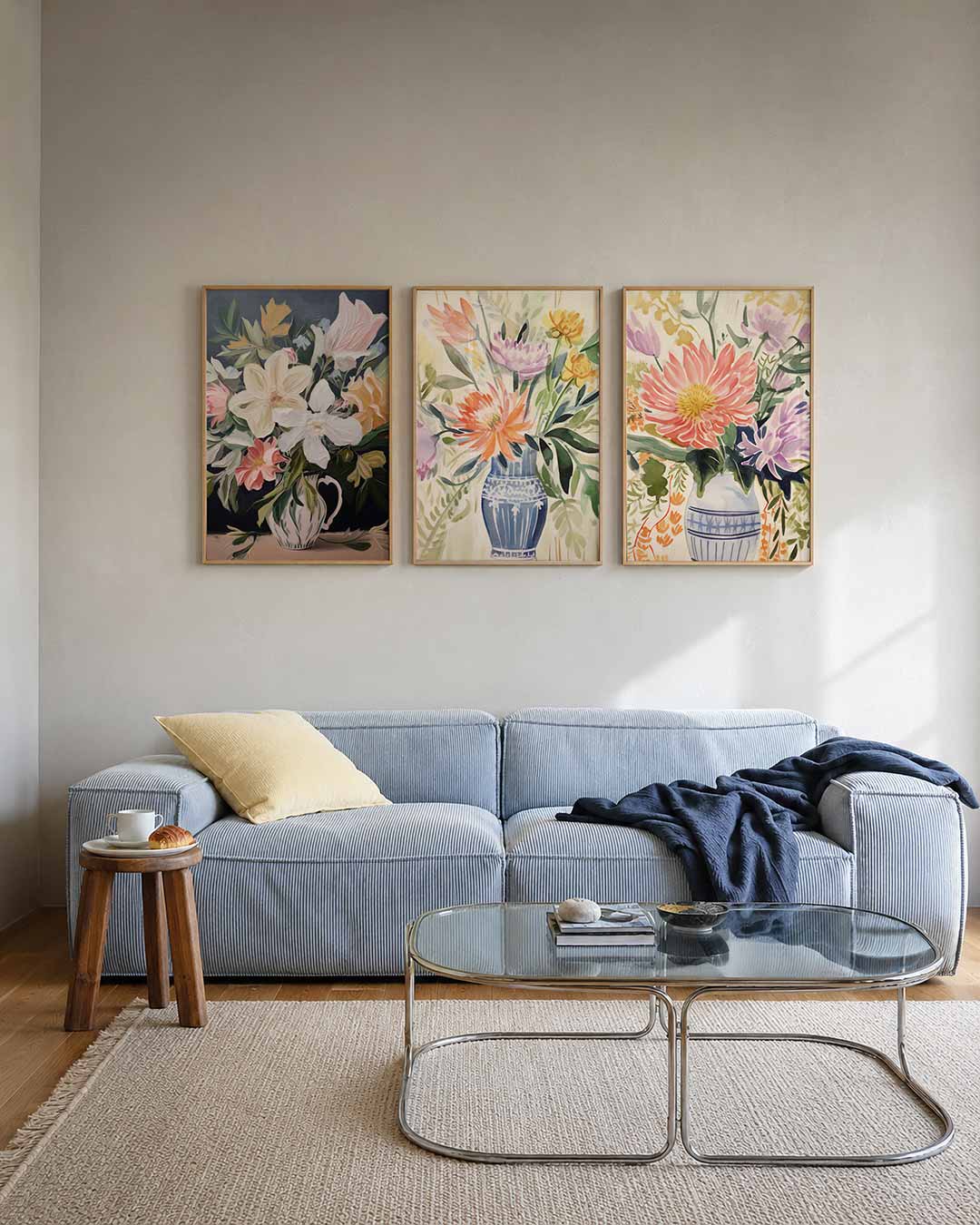 Bloemrijke kleurenpracht Posterset