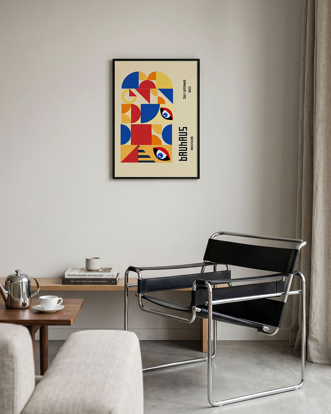Vormen en kleurvlakken Poster