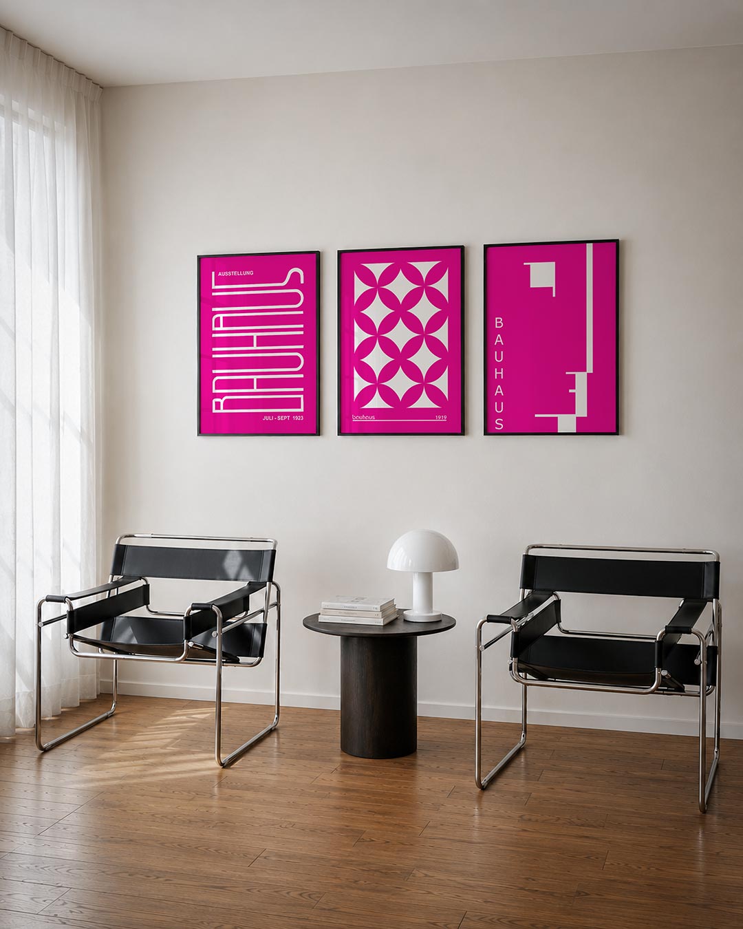 Lijnen en kleurvlakken Posterset