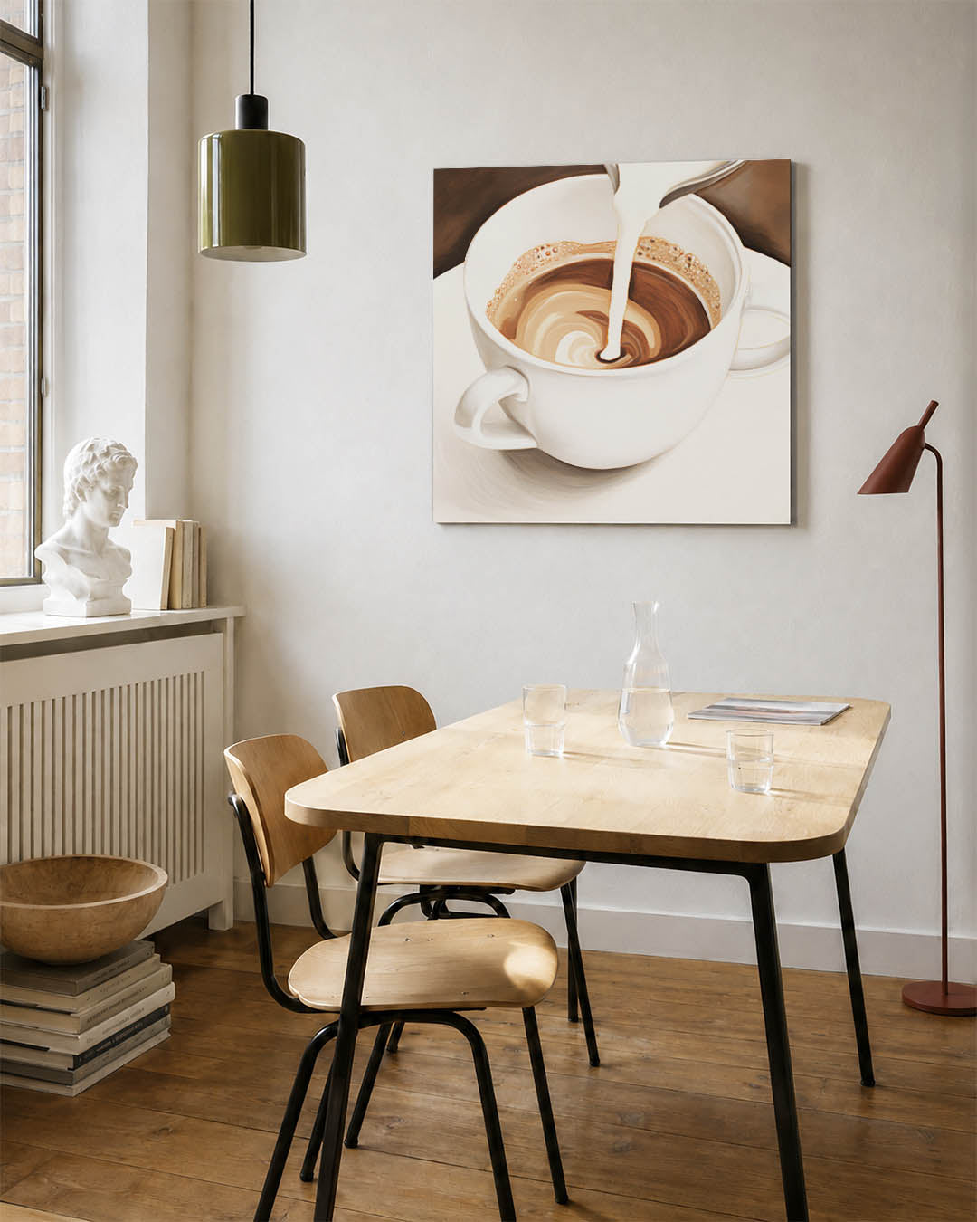 Koffiemoment Kunstwerk