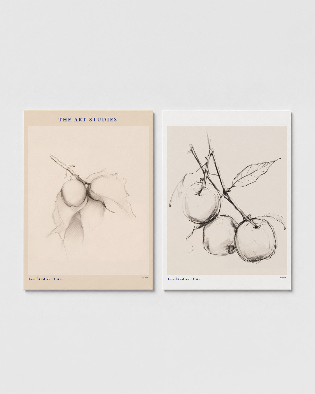 Potloodschets natuur Posterset