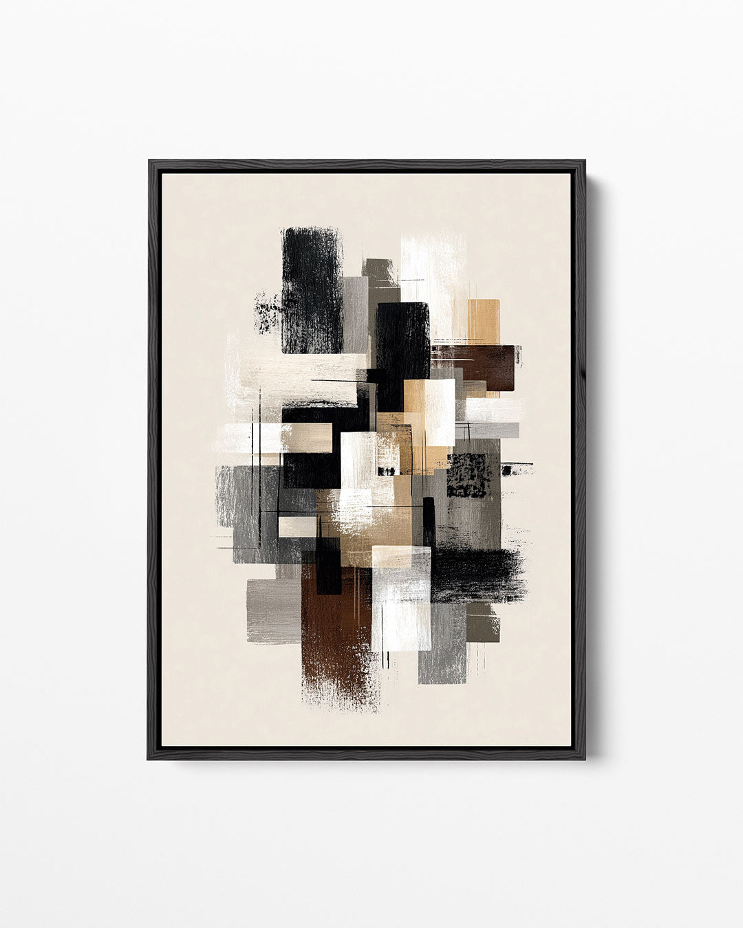 Geometrische compositie Kunstwerk
