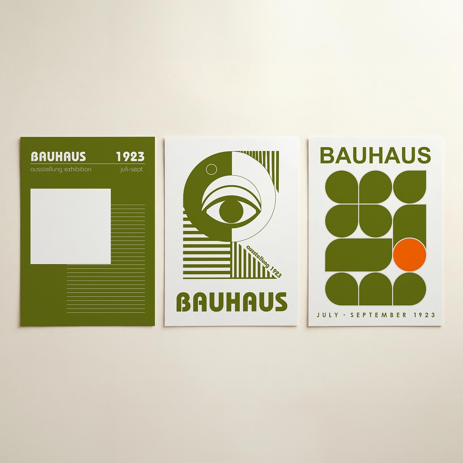 Lijnen en vlaken Posterset