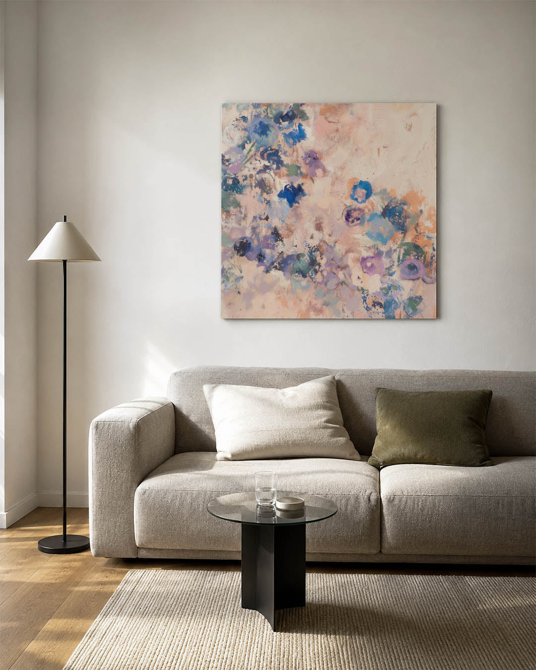 Dromerige kleurenexplosie Kunstwerk