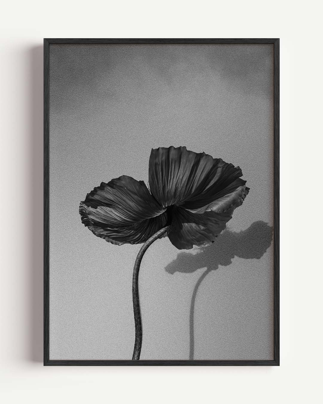 Black Flower Poster-WallArtistic