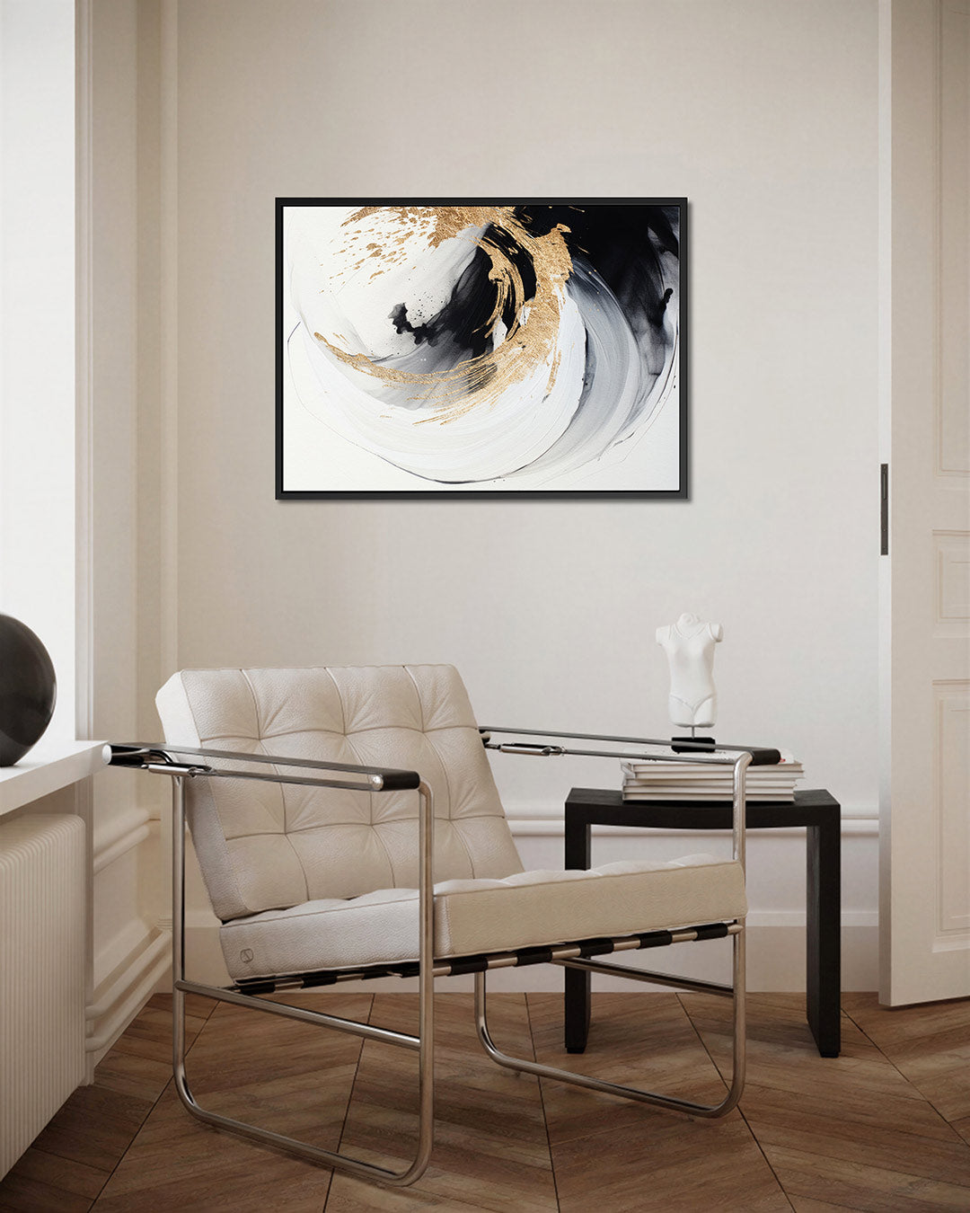 Dynamische kleurvlakken Kunstwerk